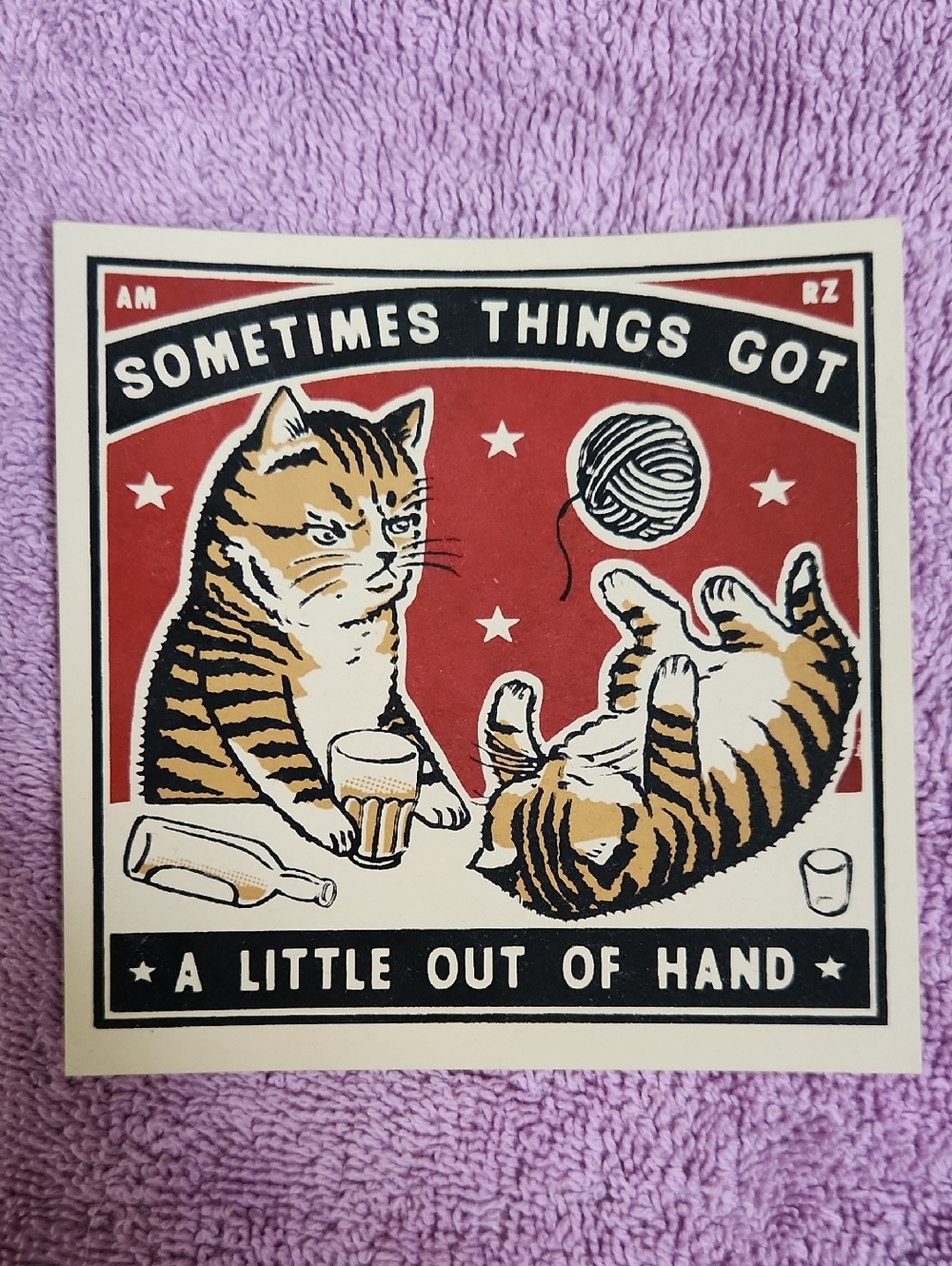 Out Of Hand Arna Miller Print